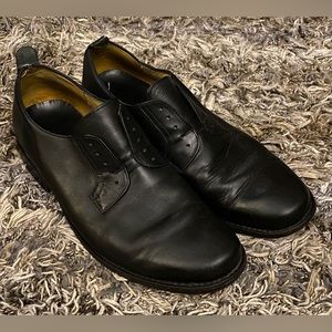 Roan By Bed Stu Shoes Oxfords Mens Leather Bench Made Lace Up Black Size 10.5